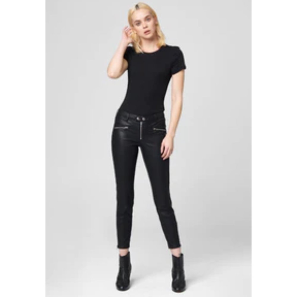 Blank NYC Deja Boo Vegan Leather Pant - Black